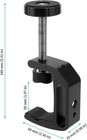 4 Pack C Clamp Camera Mount Heavy Duty 1 4 3 8 Thread Desk Clamp Photo Studio