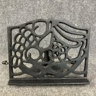 Antique Vintage Cast Iron Black Adjustable Recipe Book Bible Music Stand Holder