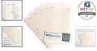 Address Book Refill Pages 5 5 X 8  30 Pages For 180 Entries
