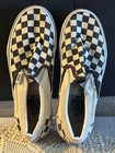 Vintage 80 s Vans Black And White Checkered Made In The Usa  Men 5 5 Women 7