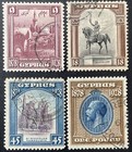 Cyprus 1928 108-117 Used Flawless Set  h3501