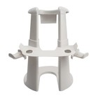 Surge Universal Vr System Dock  Headset   Controller Stand For Meta White
