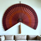 Bamboo Fan Wall Decor  Large Fan  Boho Wall Hanging  Wall Decor Fan