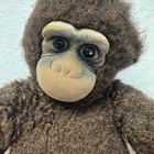 Dakin Monkey Plush Stuffed Animal Flocked Rubber Realistic Face 16    Vintage 19