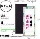 8 Magnetic Notepads     Notepads For Grocery List  Shopping List  To-do List  Remi