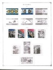 Collection  Bulgaria Part D Scott Album Pages  1967 1971  Cat  40  Mint   Used