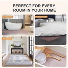Rug Pads  Non Slip Grips Keep Area Rugs In Place no Residue  Thick 3pc