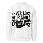 Never Lose Your Smile Unisex Bomber Jacket