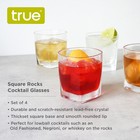 Square Rocks Glass Old Fashioned Whiskey Glasses Superb Drinking Cups Cocktail