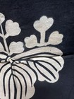 Vintage Japan Boro Old Japanese Cloth Indigo-dyed Cotton Family Crest Paulownia