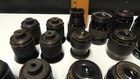 Vintage Military Laboratory Optics Eyepiece Lot 19pc Diopter Microscope Parts
