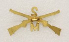 U s  Army - Co  M  2nd Infantry Regiment - C 1905 Enlisted Cap Badge