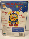 Vintage The Learning Journey Telly The Teaching Time Clock Fun   Nos In Box