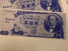 Eastco Rca 100 Yen Advertising Currency Nippon Ginko-lot Of 5 Pcs Free  Shipping