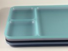 Vintage Tupperware Divided Lunch Trays  set Of 4  Brand New Unused