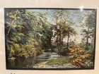 The Watersmeet Framed Art Print Nature Landscape River  Wallace Nutting