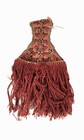 Early Wari Incan Woven Garment Tassel  75  H X 9    L X 4 5    W  Hand Woven