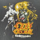 1986 Vintage Ozzy Osbourne The Ultimate Sin Shirt Fantasy Medium Rare Tour