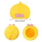 Choyaxo French Beret Hats Solid Knitted Bow Beret Hats For Girls 