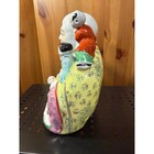 Vintage Chinese Porcelain Laughing Buddha Budai W  5 Children 8 25  Figurine