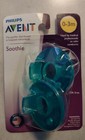 Pacifier Soothie Philips Avent Bpa Free 0-3 Months  Green sealed In Pack  2 Pack