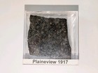 Great Plainview Meteorite Slice - 34 5gram - H5 - Niniger   On Reverse - Texas 