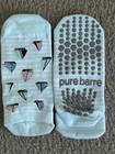 2 Pairs New Pure Barre Tavi Grip Yoga Socks Size M
