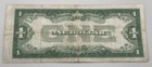 1928  1 Fr 1600 Silver Certificate Funnyback  B Series Blue Seal Vf Condition 