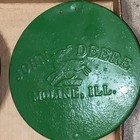 John Deere Jd 4- Leg Corn Planter  Lid Pair  2 As Is Parts Vintage Wall Hangers