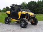 Superatv Scratch Resistant Half Windshield For Can-am Commander 800   1000   Max