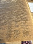 Declaration Of Independence 1776 History Print Aged