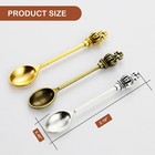 12-pack Mini Spoons Metal Tiny Shovels 2 19-inch Small Medicine Spoon For Hom   