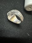 Vintage Jostens Ltm Lustrium Marina High School Class Ring Blue Stone Size 10 25