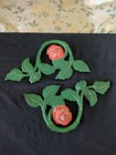 Pair Of Authentic Cast Iron Victorian Antique Shelf Brackets  8  Rare