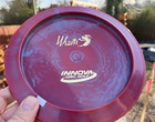 Swirly Star Wraith  bottom Stamped    one Of A Kind  New Disc Golf Innova   2057