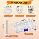 Airless Paint Sprayer Gaskets Seal Tip Nylon Flat Spacers White 