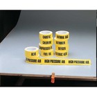Harris Industries 2x90ft Natur Pipe Marker natural Gas yellow  2x90ft Natur
