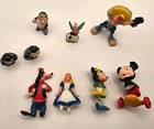 Marx Walt Disney Disneykins 1960s Collection Lot Of 10 Some Damaged See Pics