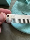 Tiffany   Co  Made In Italy Sterling Silver Baby Comb 3  