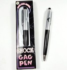 3x Shocking Electric Shock Novelty Metal Pen Prank Trick Joke Gag Toy Gift Funny