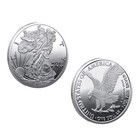 2025 1 Oz  999 Fine Silver American Eagle  1 Coin Bu   