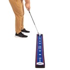 New Izzo Golf 6  X 6  Patriotic Putting Mat - Red  White   Blue