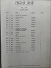 The Eagles Original Vintage 1970   s Tour Itinerary Paperwork Lot Long Run  Japan
