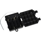  1 Pc  4 X Aa Waterproof Battery Holder With Switch And 6  Wire Leads