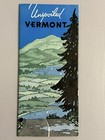 Vintage Vermont Travel Brochure Souvenir Memorabilia Pamphlet 1930 s