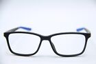 New Nike 7118 008 Matte Black Blue Authentic Frames W  Case Eyeglasses 55-14
