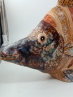 Vallauris Ceramic Large Sculpture Fish 1970 Majolica French Vintage