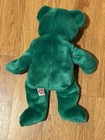 Vintage 1998 14  Ty Beanie Baby Buddy Erin The Green Irish Bear Shamrock St  Pat