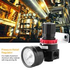 Air In Line Compressor Pressure Regulator Mini Series  1 4  Npt Usa   