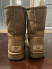 Ugg Womens Classic Short Ii Boots Sz 6 Chestnut 1016223